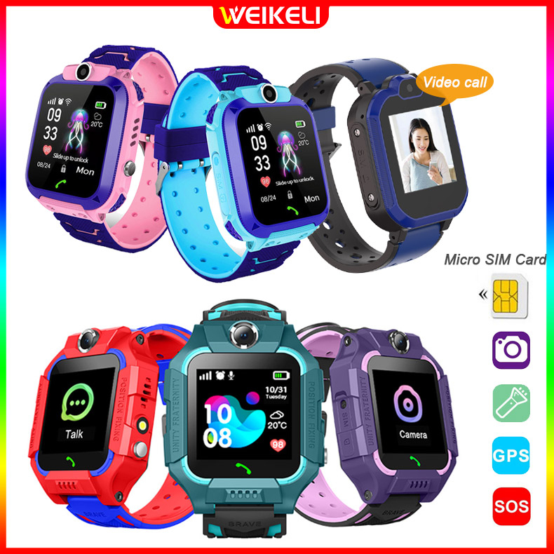 kids Smart Watch Waterproof GPS/LBS Tracker Touch Screen SOS Anti-Lost ...