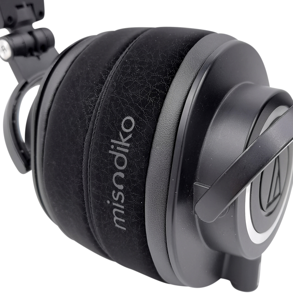 misodiko [Upgraded Comfy] Oval Ear Pads Cushions Suitable for Most Over-Ear  Headphones
