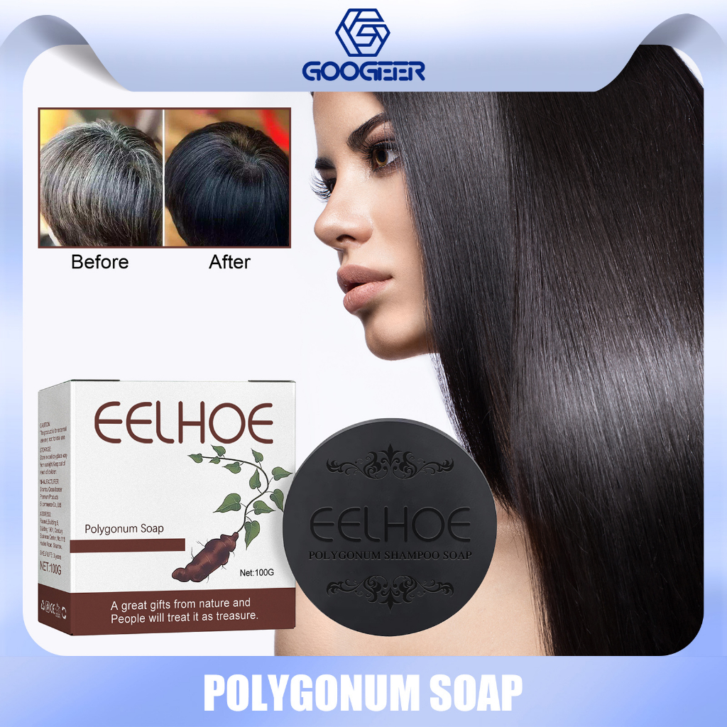 EELHOE Polygonum Soap Hair Darkening Gray Hair Reverse Anti Loss Hair