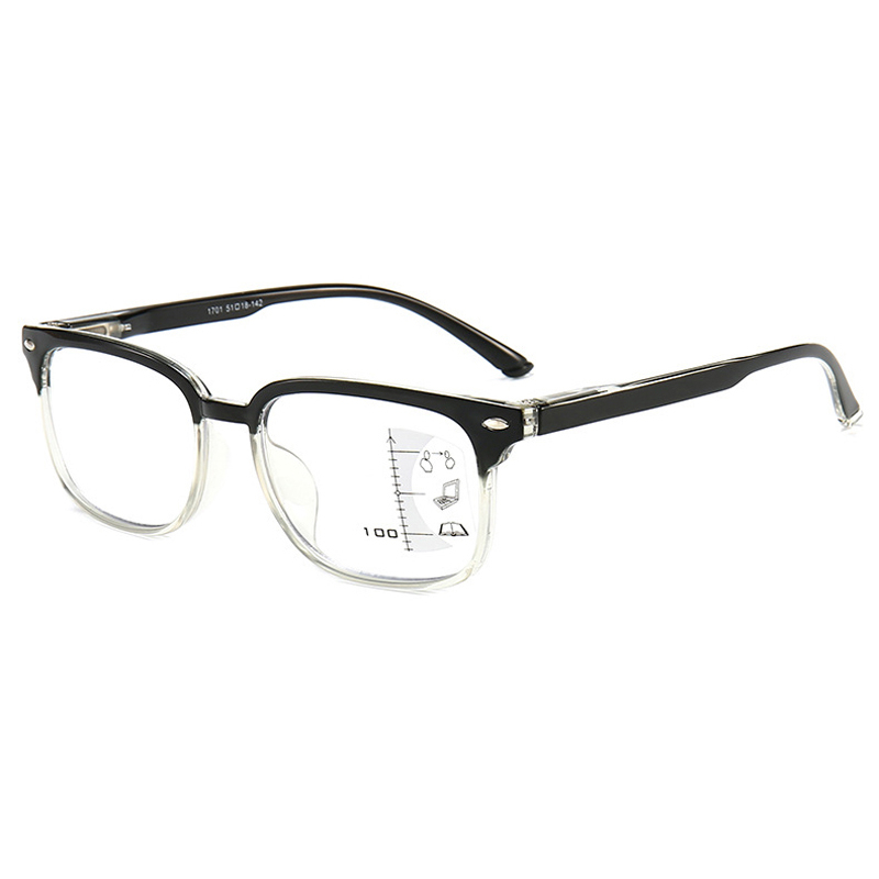 Multifocal Progressive Reading Glasses Anti Blue Light Men Women Dual Use Intelligent Presbyopia
