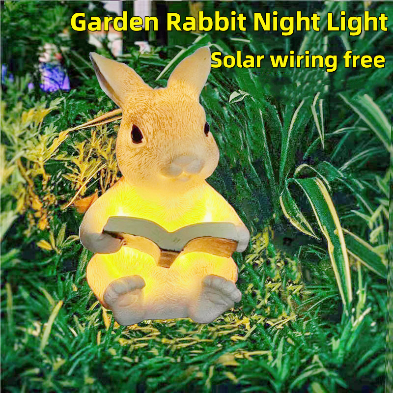 Solar Rabbit Lights Outdoor Light Solar Taman LED Light Lawn Lamp