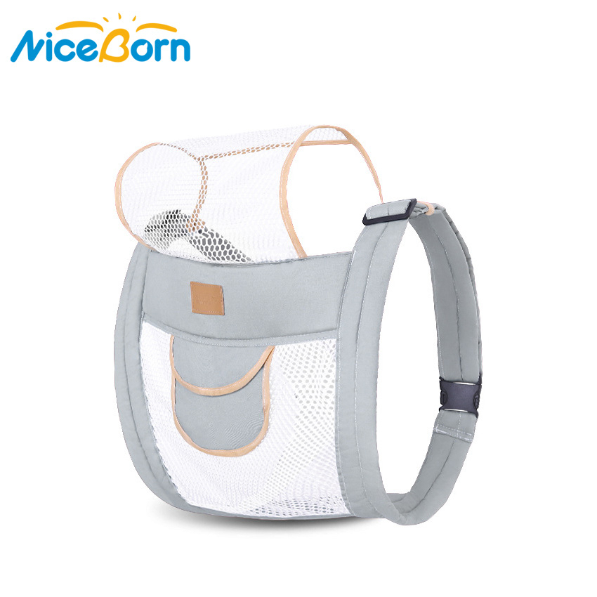 NiceBorn Baby Carrier Multifunctional Sling Infant Wrap Slings Front