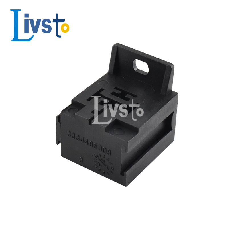 1 set 5 Pin Poles Automotive Relay Base Holder Socket With Mounting ...