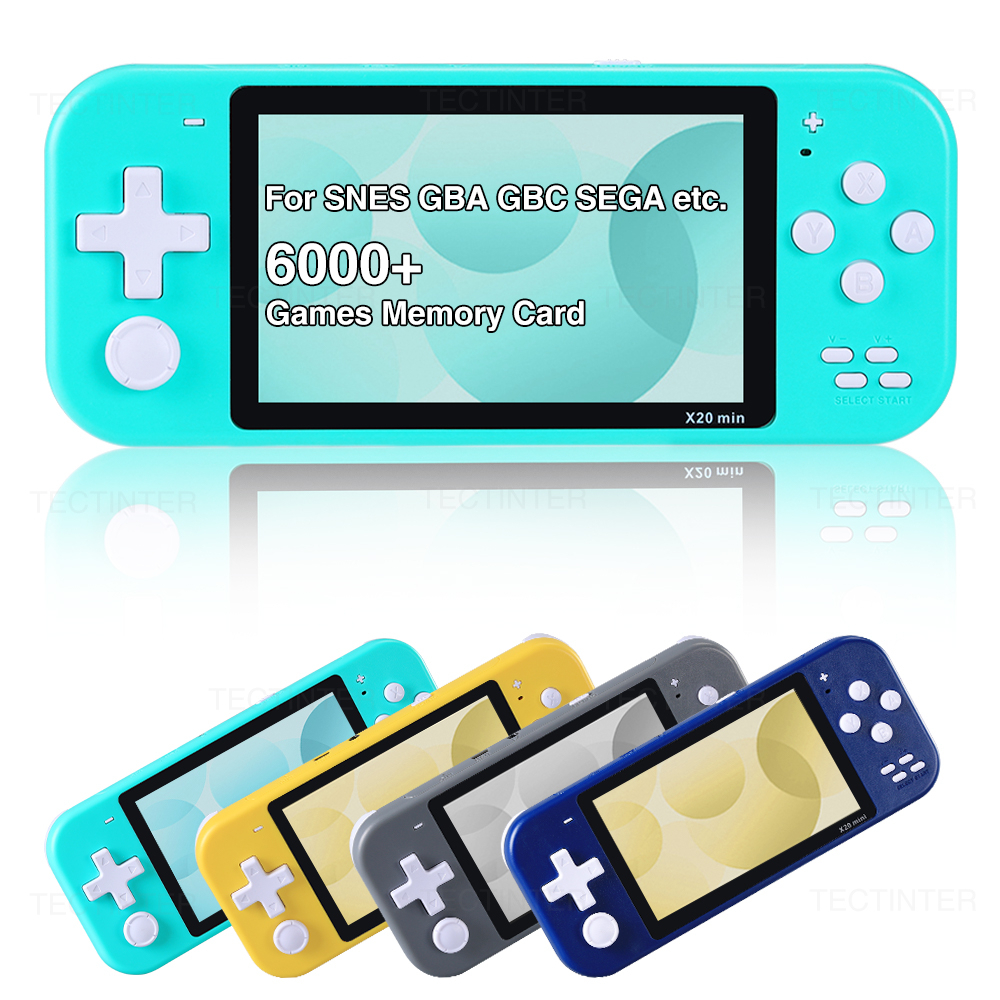 X20 Mini Handheld Game Console Newest 4.3 inch Handheld Dual Game ...