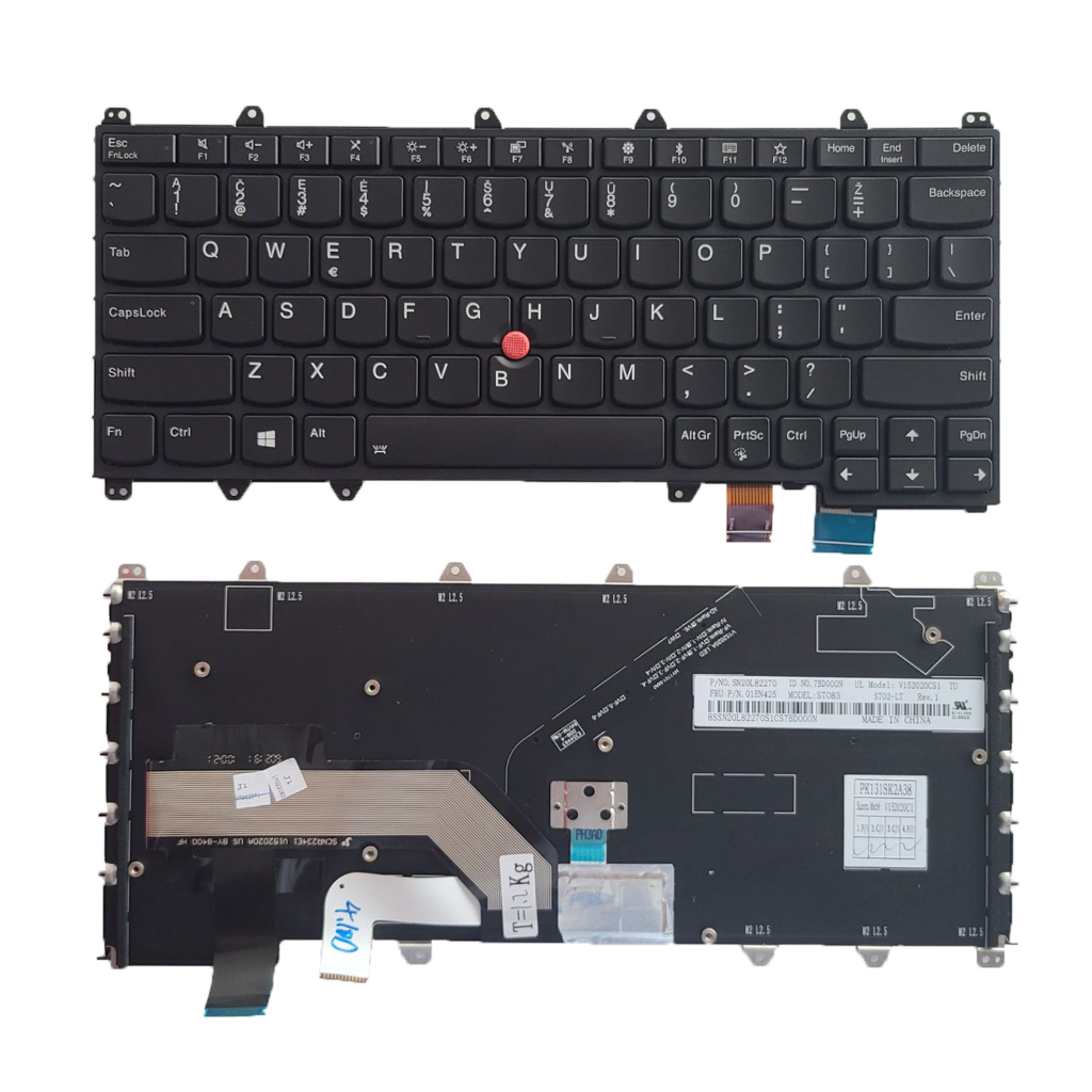 New for lenovo IBM Thinkpad Yoga 370,X380 Yoga laptop US keyboard with ...