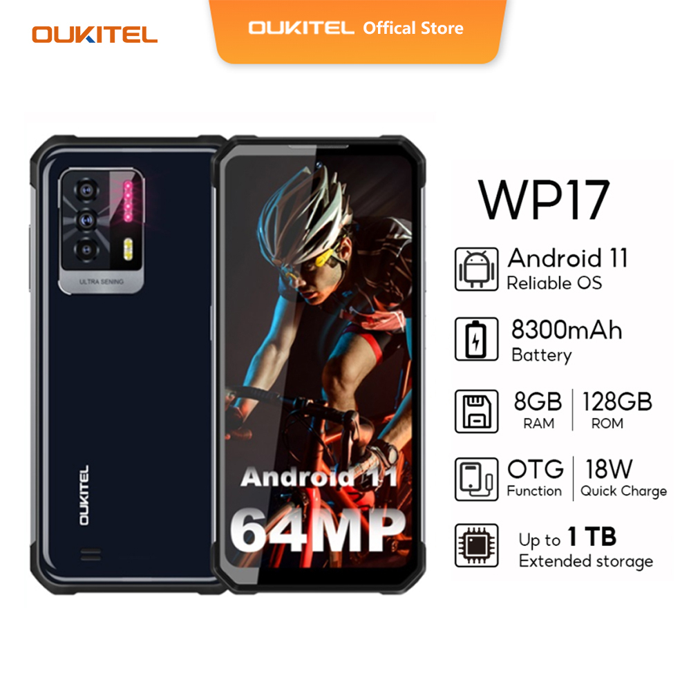 OUKITEL WP17 6.78inch 8GB 128GB 8300mAh Phone | Shopee Philippines