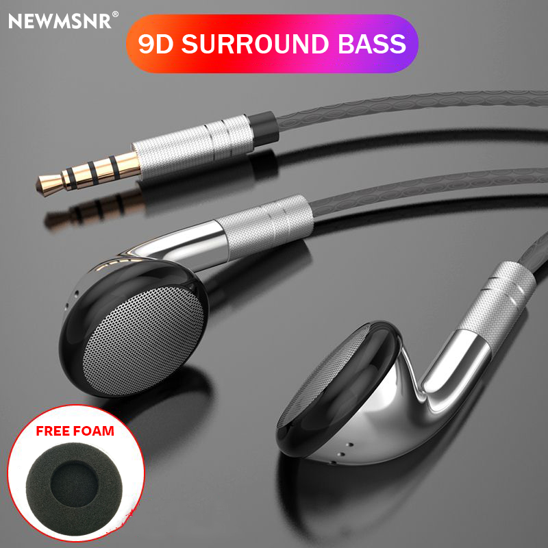 Newmsnr High Quality Earbuds Wired Headset Concert Effect Headset High