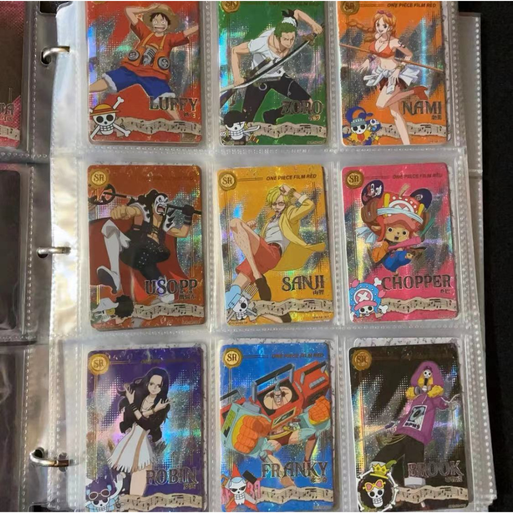 One Piece Anime Card SR A Set Of 29 Cards RED REDHaired Singer