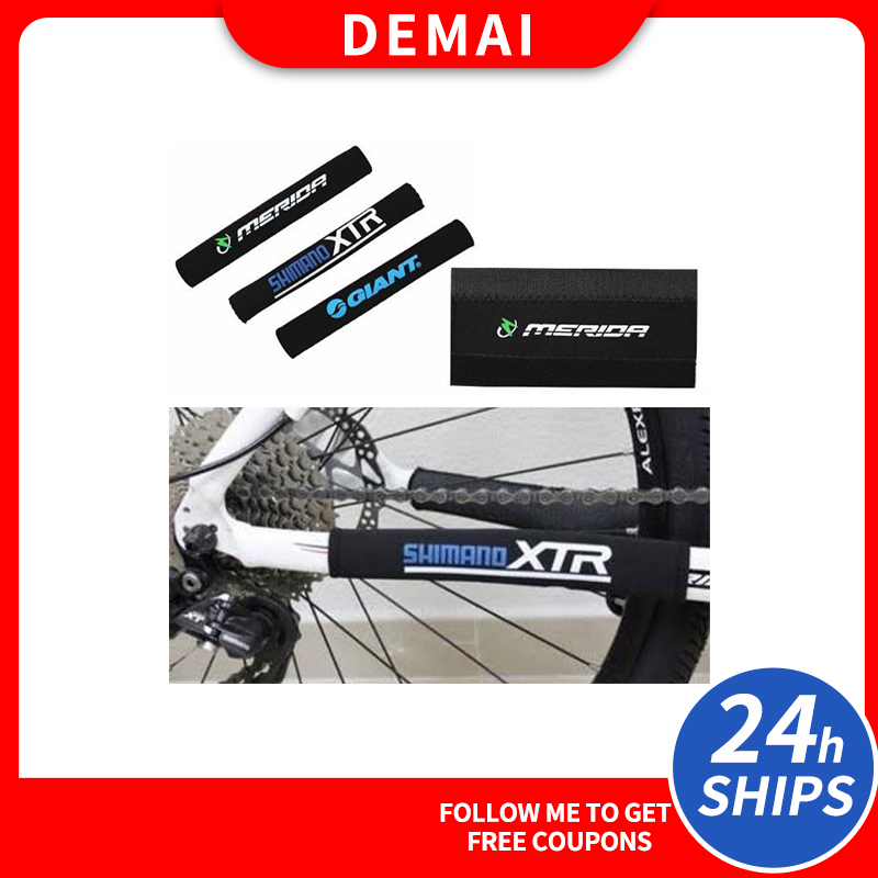 HXHWKEN 4pcs Bicycle Frame Protector Bicycle Frame Chain Guard Sticker Chain Stay Protection Cycling Bicycle Protection Pad Cover Wrap For MTB Road