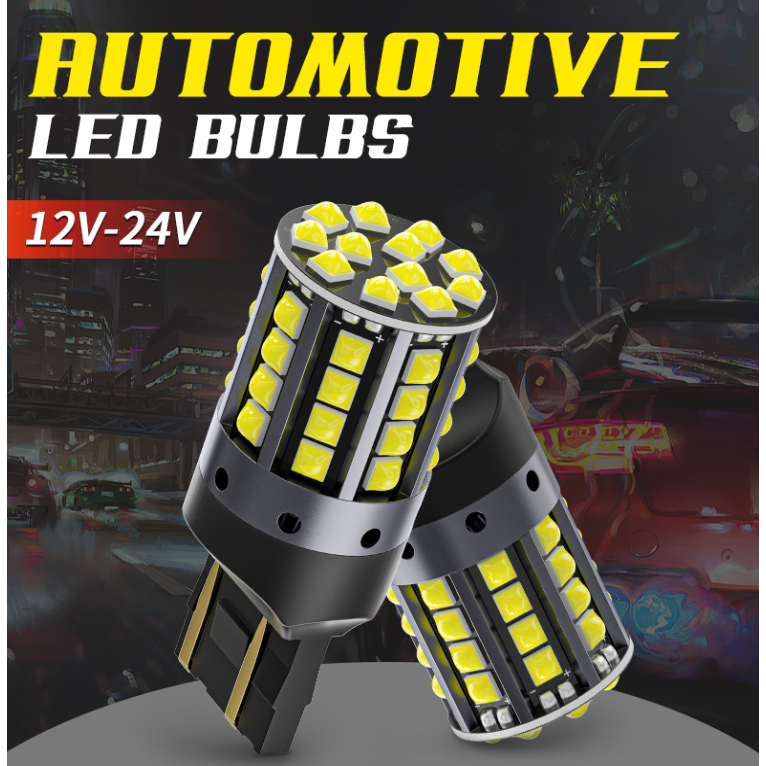 2PCS Car LED Bulb Signal Light 1156 1157 7443 7440 3030 44SMD BA15S