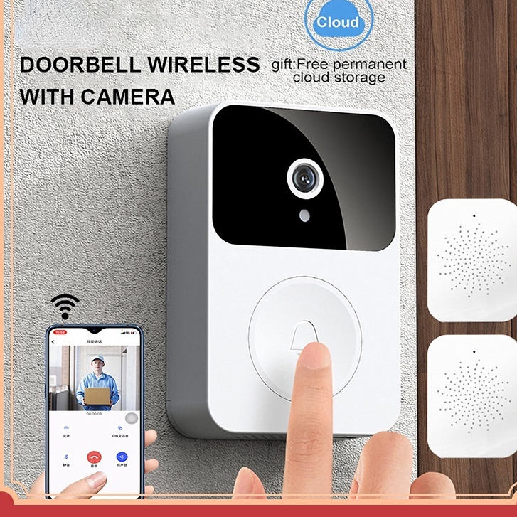 doorbell with camera WIFI Doorbell Hd Smart Night Vision Wireless