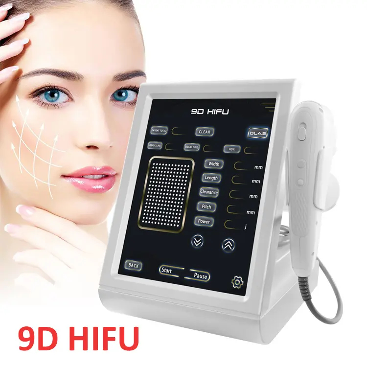 2023 Hot Selling Portable Hifu 9d Facial Y Corporal 7d 9d Hifu Machine