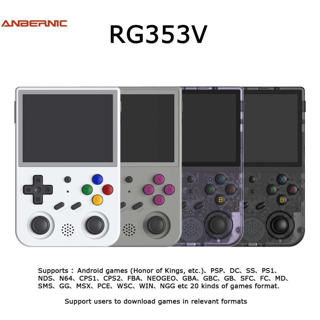 ANBERNIC RG353V Handheld Game Console Emulator RG353VS LINUX Children's ...