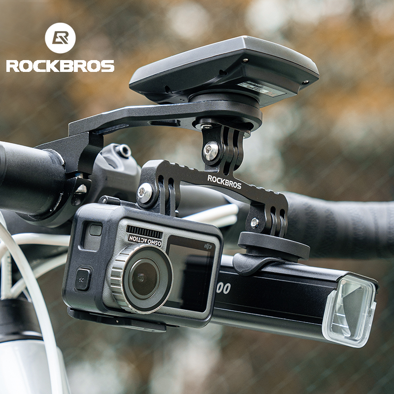 ROCKBROS Bicycle Light Extension Bracket Handlebar Front Light ...