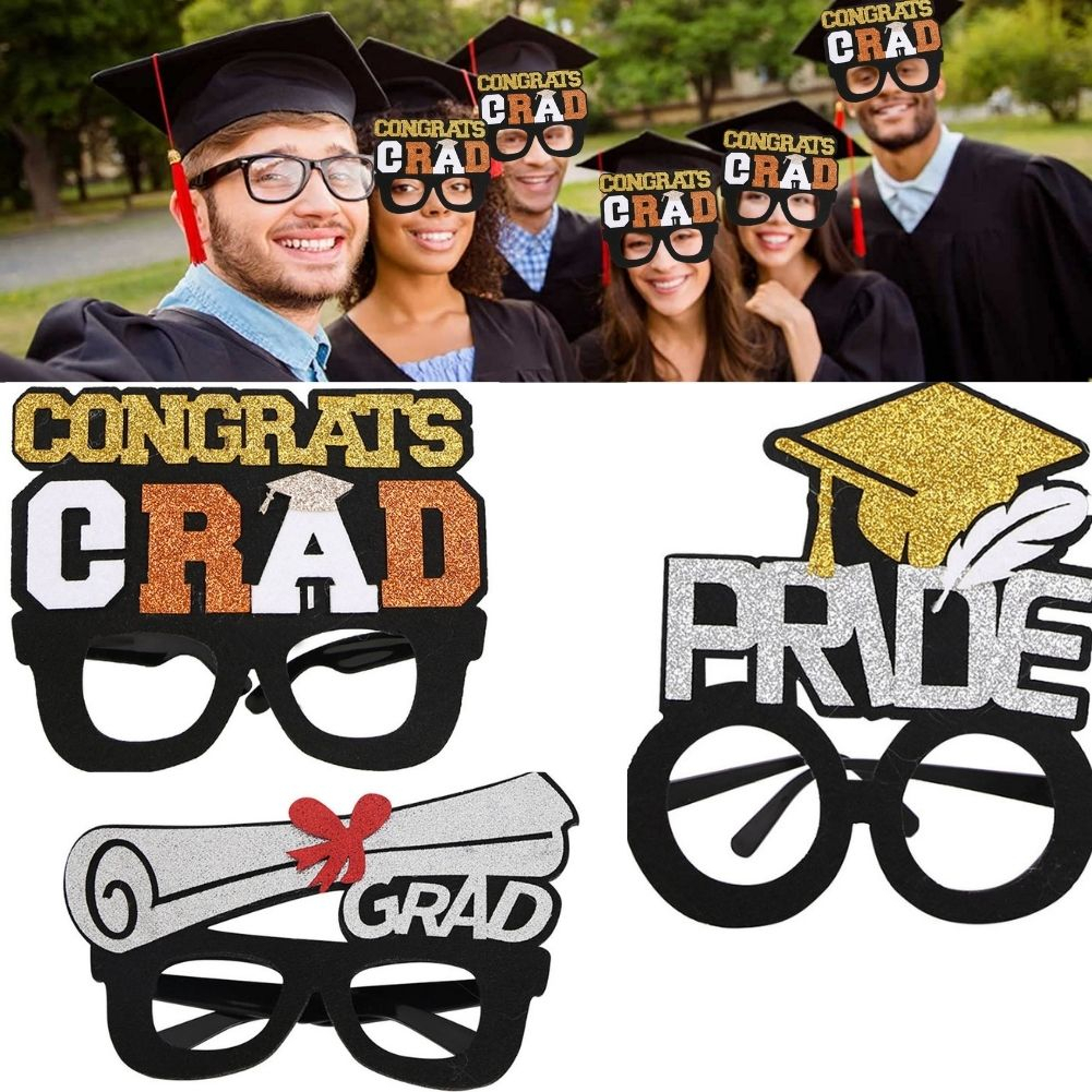 Graduation Eyeglasses 2023 Congrats Grad Funny Glasses Photo Props ...