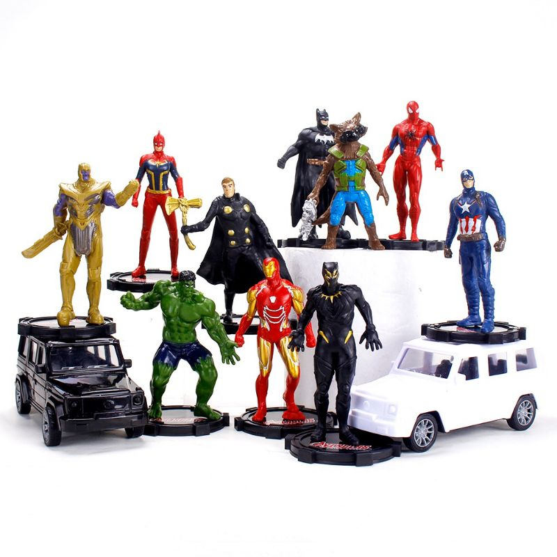 ((Wholesale Price) Spiderman Marvel Heroes Ornaments Figure Shopee