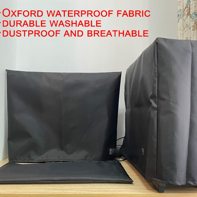 |WMGJIAJU|Computer Anti-Dust Cover 3-Piece Set Black Keyboard ...