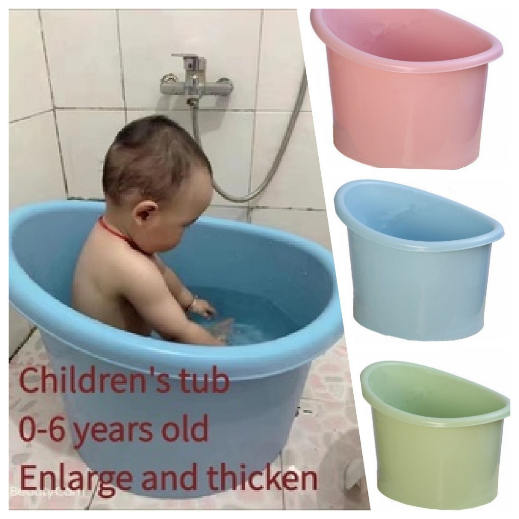 Ready Stock】 Baby essentials Baby Foldable Bathtub&Bathshower