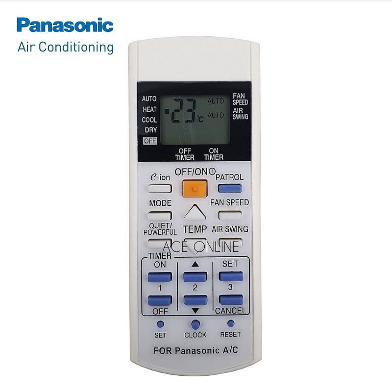 For Panasonic Aircon Remote Control (Patrol Function) Panasonic Remote
