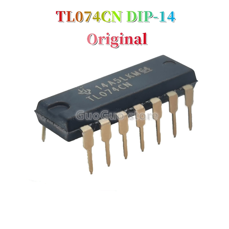 5Pcs Original TL074CN DIP-14 TL074 DIP14 JFET input quad operational ...
