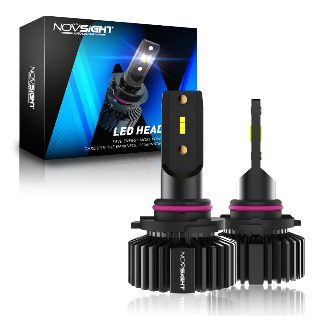 Novsight F06 H4 H11 H7 HB3 HB4 Car LED Headlight 100W 6000K | Shopee ...