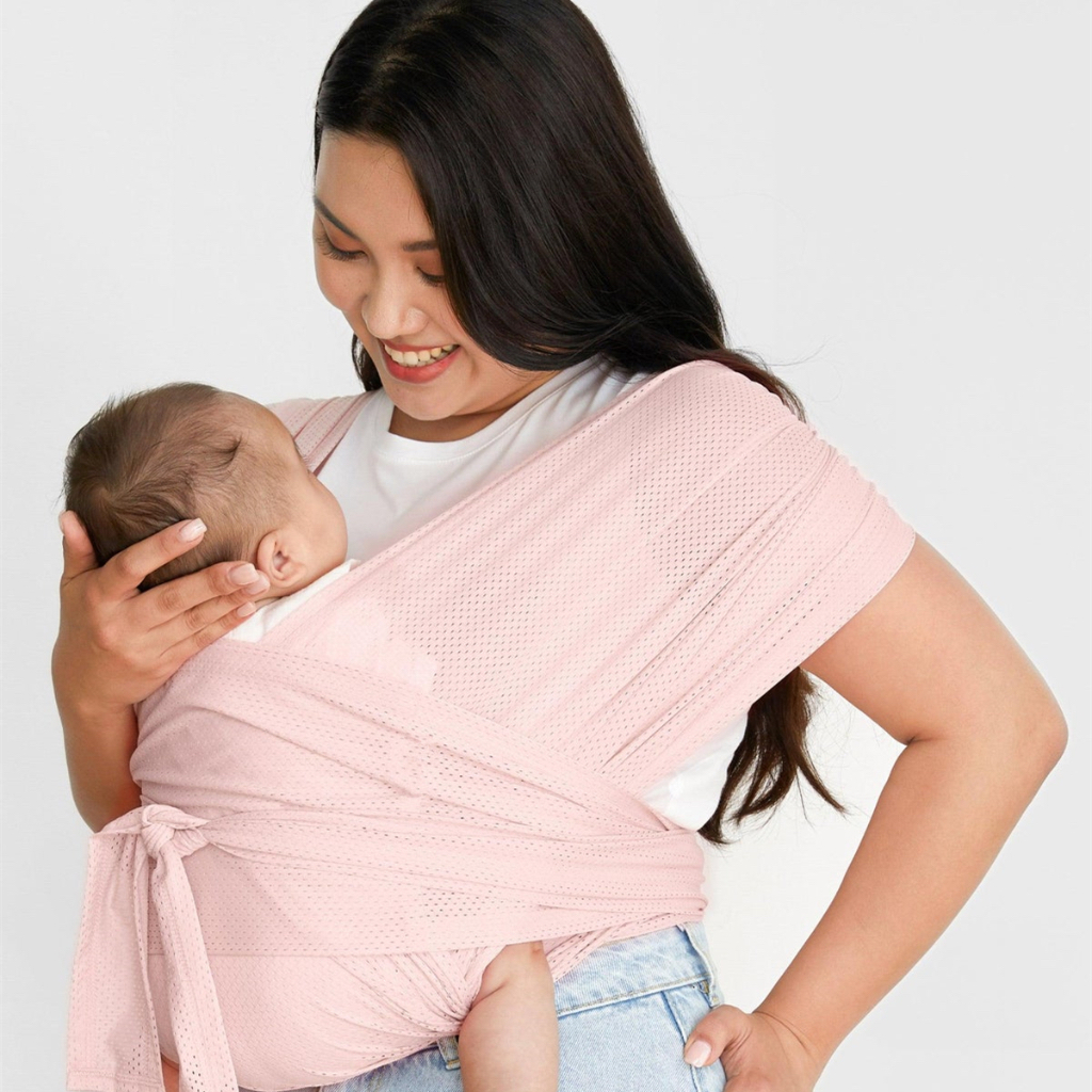 Easy to Wear Hands Free Baby Wrap Sling Carrier Fresh Parents Must Have Shopee Philippines