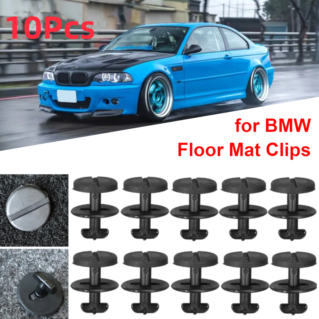 4/10Pcs Car Carpet Floor Mat Clip Fastener Clamps Fixers Twist Lock ...
