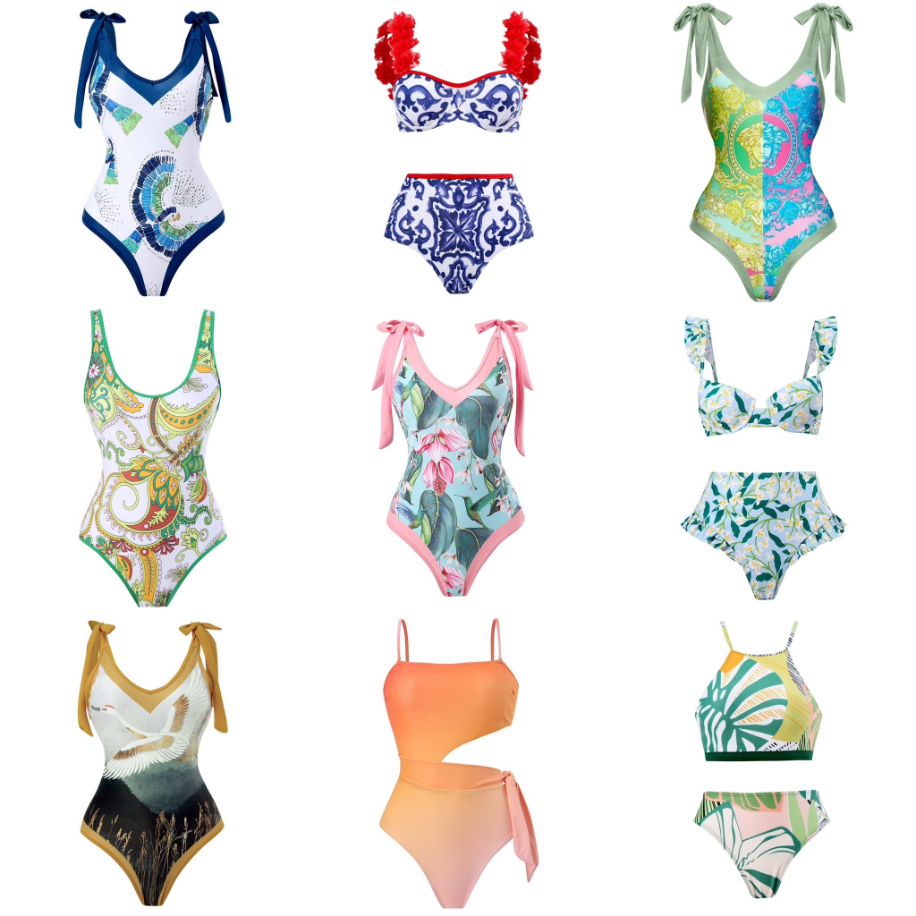 (SXL) Swimwear / Swimsuit 2 piece / Swimwear for women / Designer