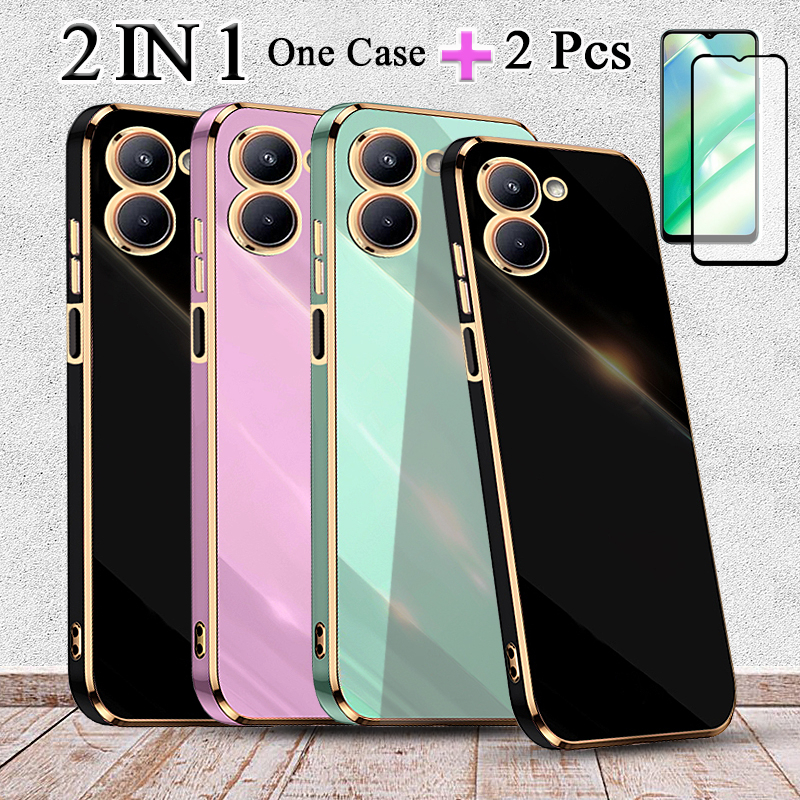 2-in-1-realme-c33-traight-edge-electroplated-case-with-two-piece