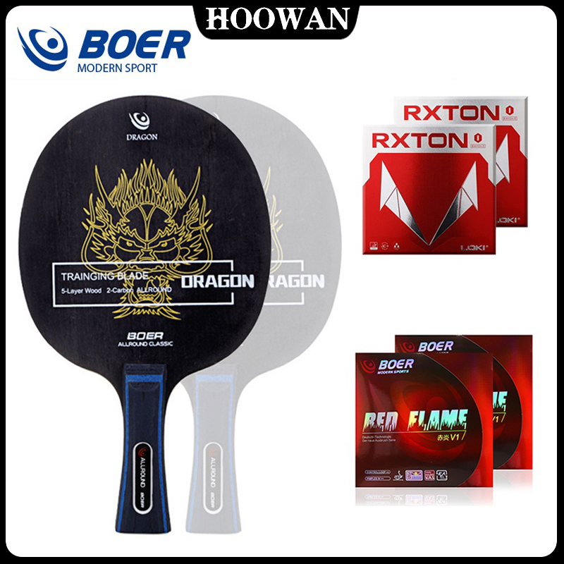 Boer DRAGON Table Tennis Racket Blade 7 Ply Table Tennis Blade Arylate