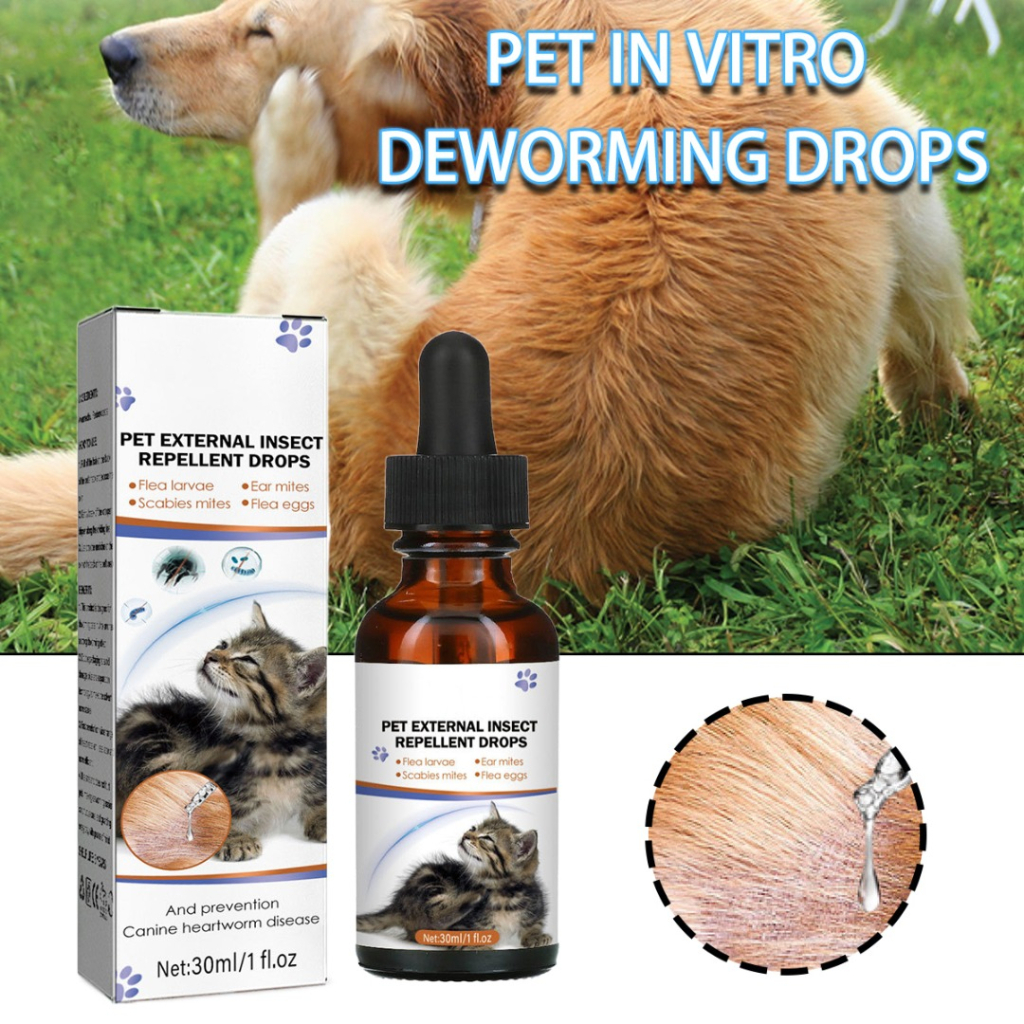 Flea and Tick Drops Flea Tick Treatment for Dogs Cats LongLasting Fast