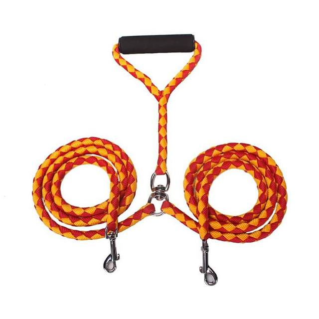 Dog Leash For Two Dogs At A Time Waist Leashes For Large Breed Dogs