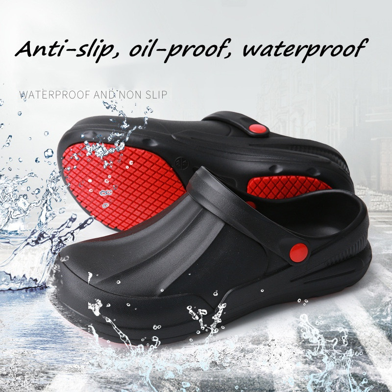 Waterproof Scarpe Chef Comode Slip Resistant Kitchen Crocs Shoes