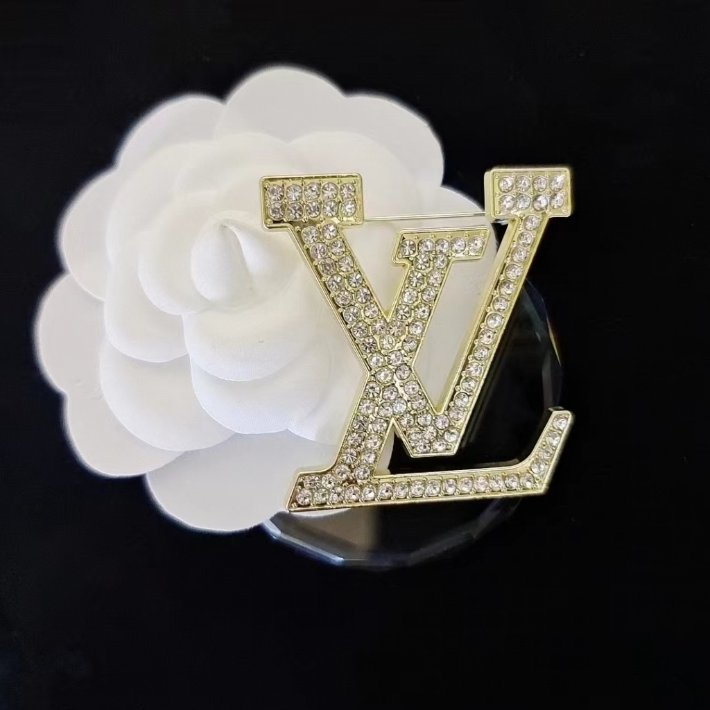 LOUIS VUITTON ホワイトフラワーブローチ 23046725_02.jpg