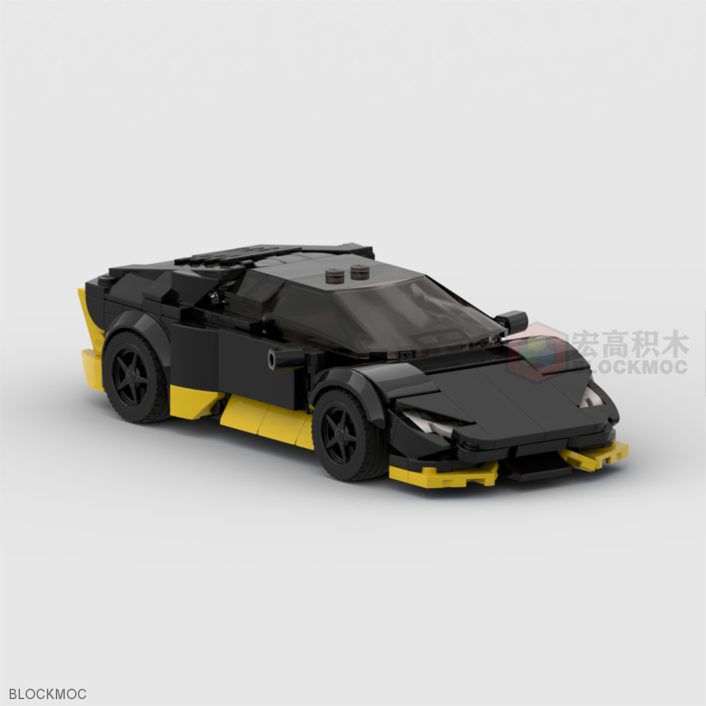 MOC Lamborghini Huracan STO Super Sports Cars Building Blocks Toys For ...