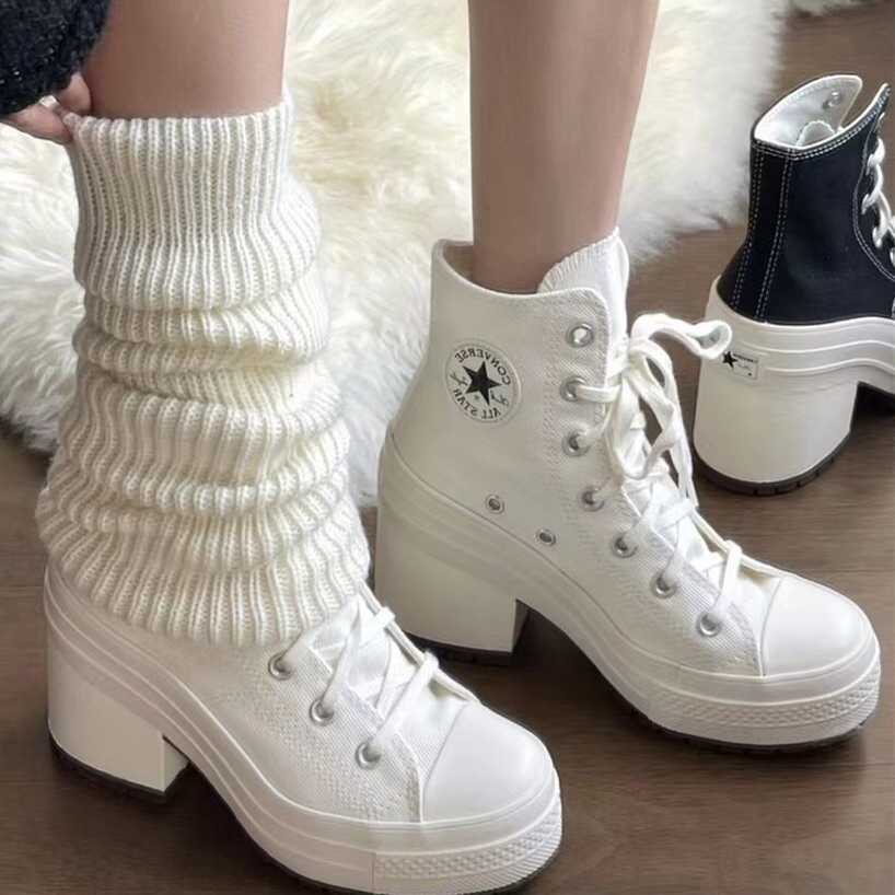 High heel converse clearance boots