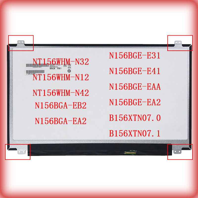 Dalle Ecran 15.6 LED type B156XTN04.5 pour ordinateur portable 1366x768 30 pin - Informatique