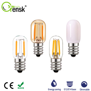 LED Bulb Milky G45 E14 110-120V 4W Frosted 2700K Warm White