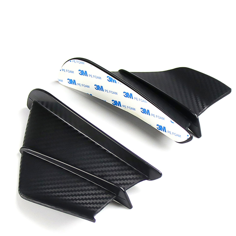 Motorcycle Side Winglet Wing Kit Spoiler Fairing Aerodynamic Winglets ...