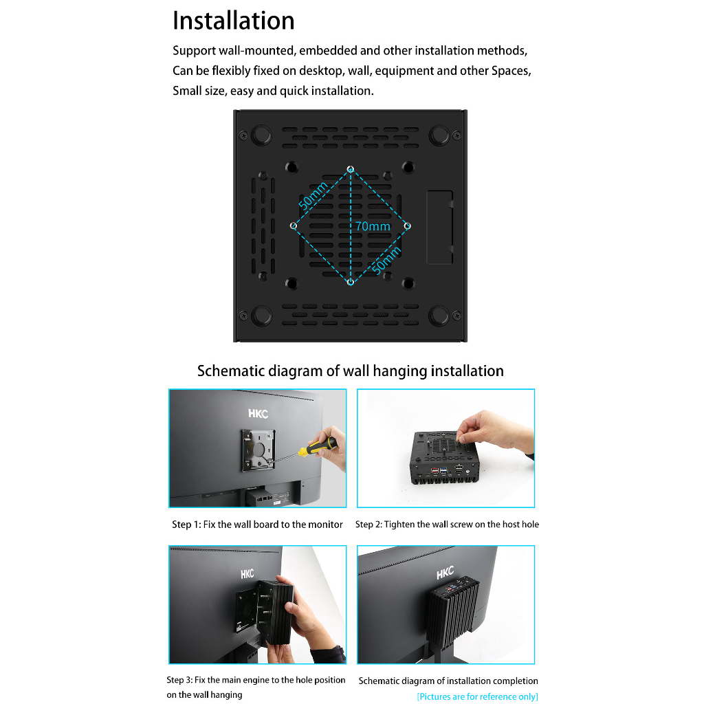 4xi226V 2.5G 12th Gen Intel Firewall Mini PC Alder Lake i3 N305 8 Core