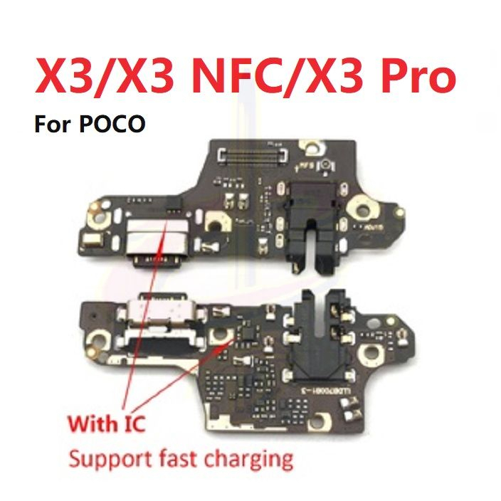 Charging board Main borad motherboard flex for Xiaomi POCO X3 NFC Pro ...