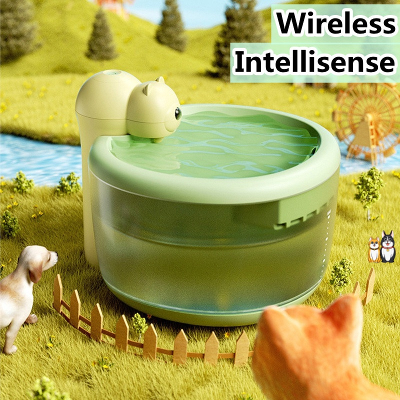 Wireless Pet Water Dispenser Intelligent Induction Water Dispenser for