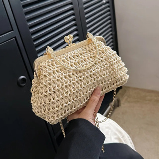 Vintage Handmade Beaded Banquet Evening Bags For Women Fashion