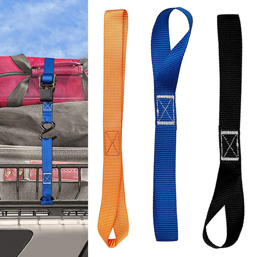 Motorcycle TieDown Strap 6Piece Load Capacity TieDown Loops