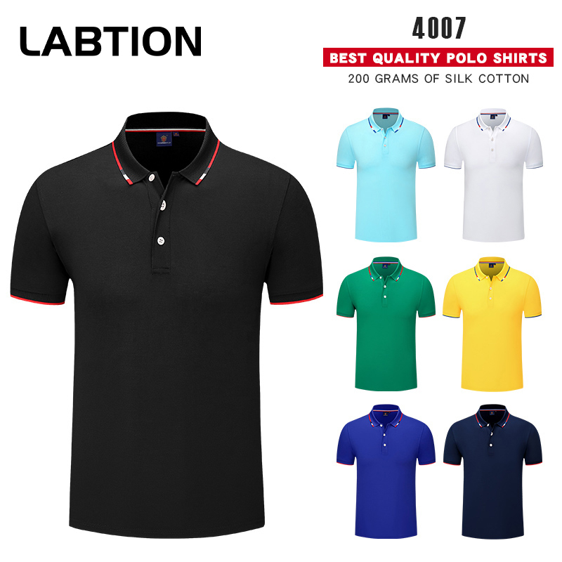4007#Business Polo Shirt Men's Summer Mga Kamiseta ng Lalaki Tops ...