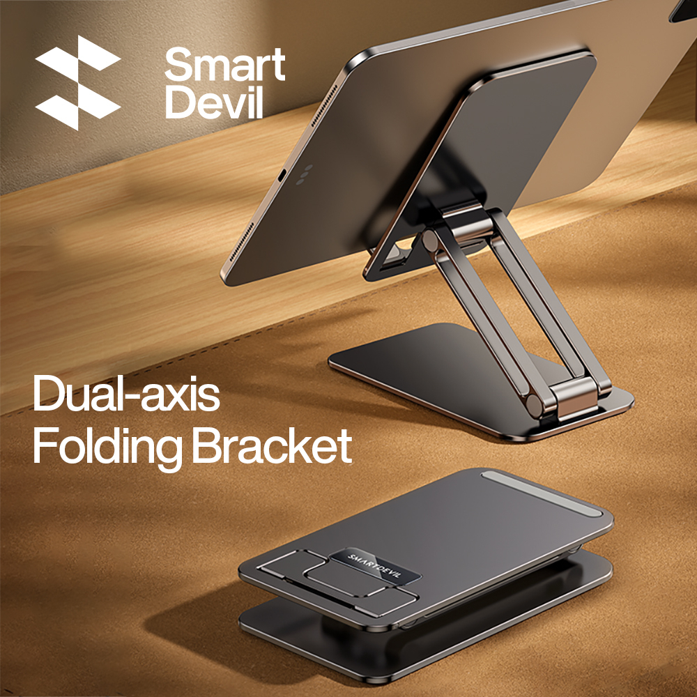 SmartDevil Aluminum Alloy Portable Adjustable Folding Phone Holder ...