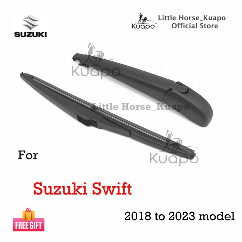 2018 to 2023 Suzuki Swift Rear Wiper Assembly (Set/Arm/Blade/Nut Cover ...