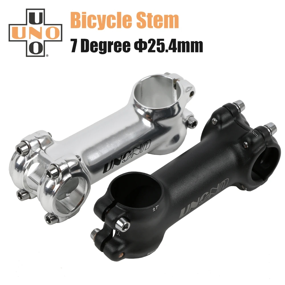 UNO MTB Road Ultralight Stem 7Degree Bike Stem 25.4x60130MM for 28.6