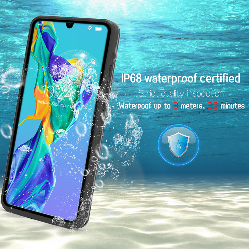 Huawei P30 Pro Waterproof IP68 Case Underwater 3m Diving Swimming Surfing  Shockproof Hard Cover