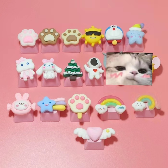 Artisan Keycap Cute Mechanical Keyboard | Shopee Philippines